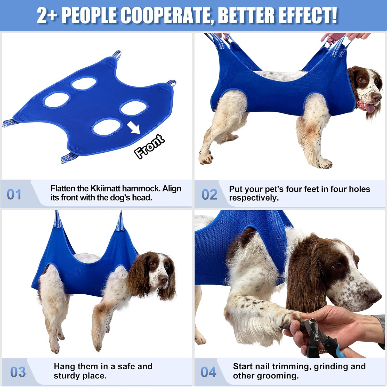 Pet Grooming Hammock Harness