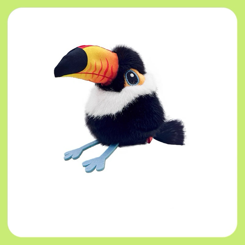 Rechargeable Flapping Bird Cat Toy – USB & Motion‐Activated Chirping Sparrow