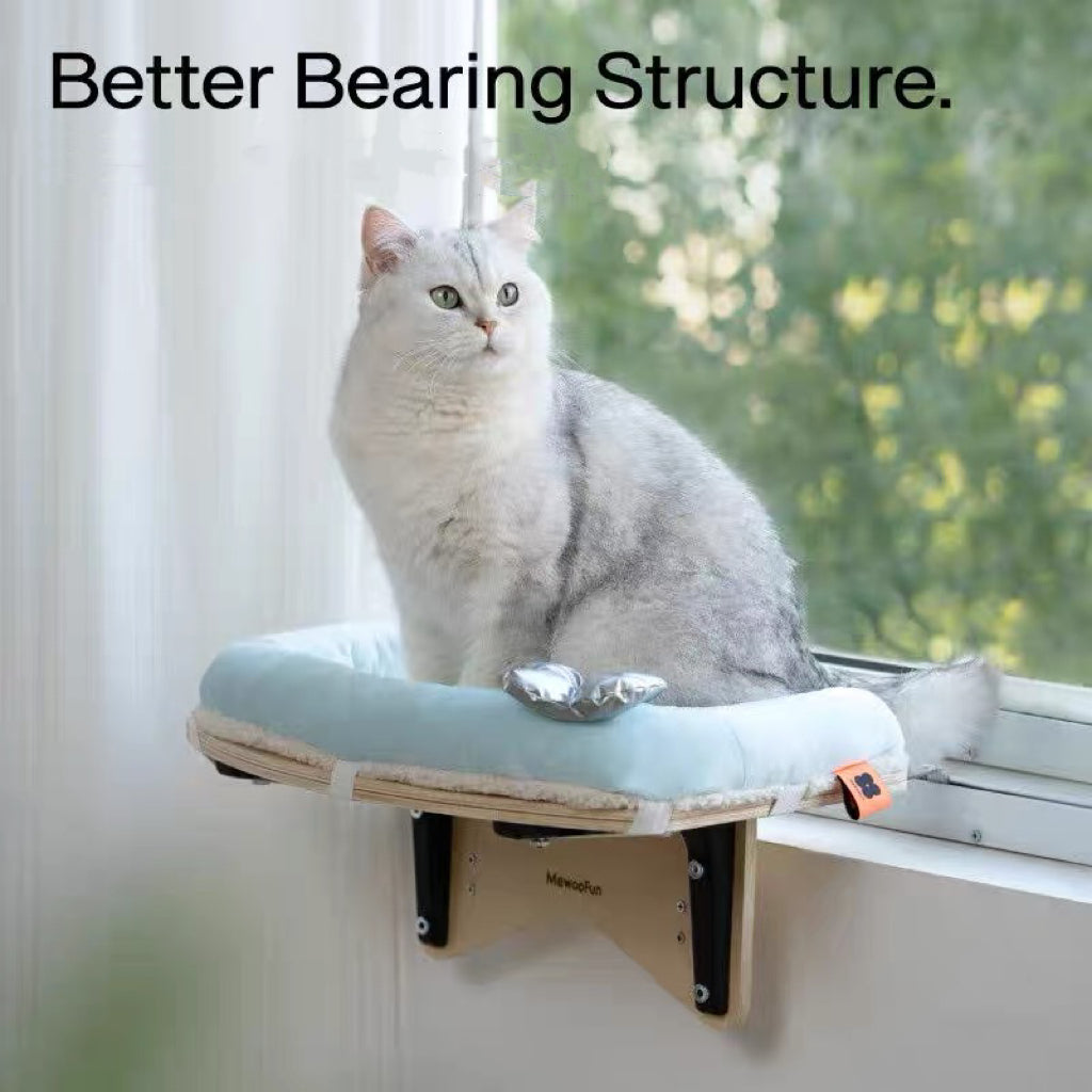 Cat Window & Side Bed Perch