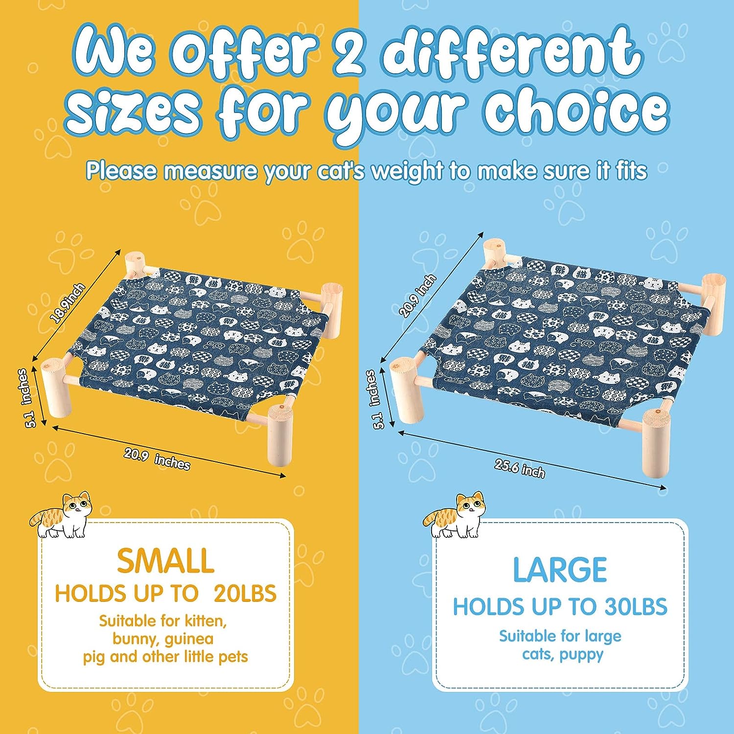 Cat and Dog Hammock Bed