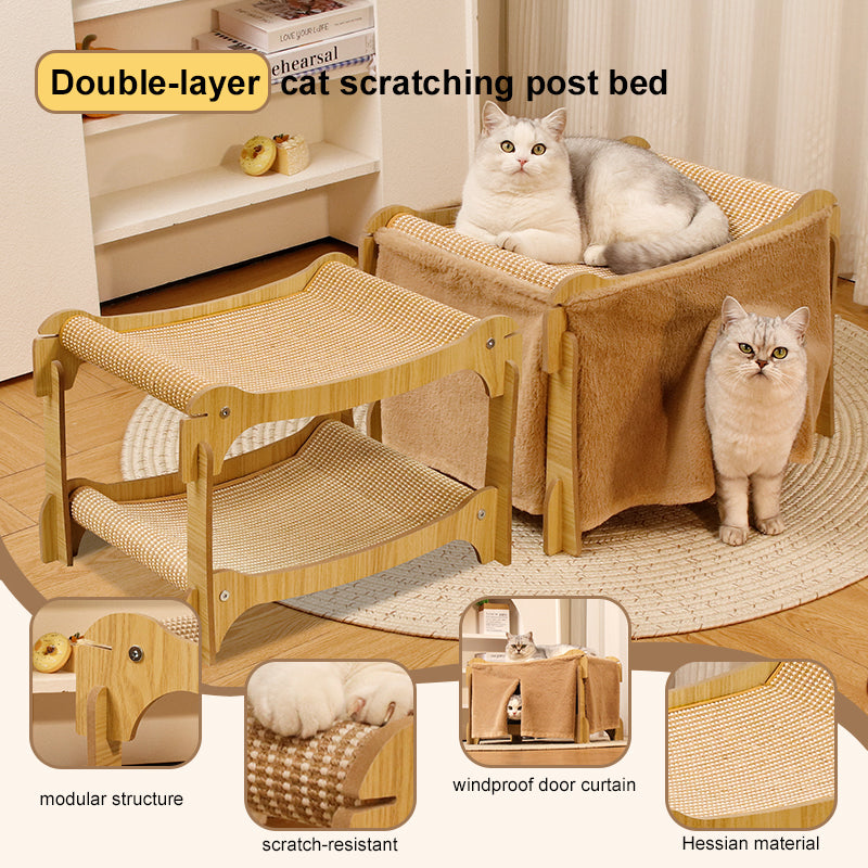 2 Tier Cat Hammock Bed