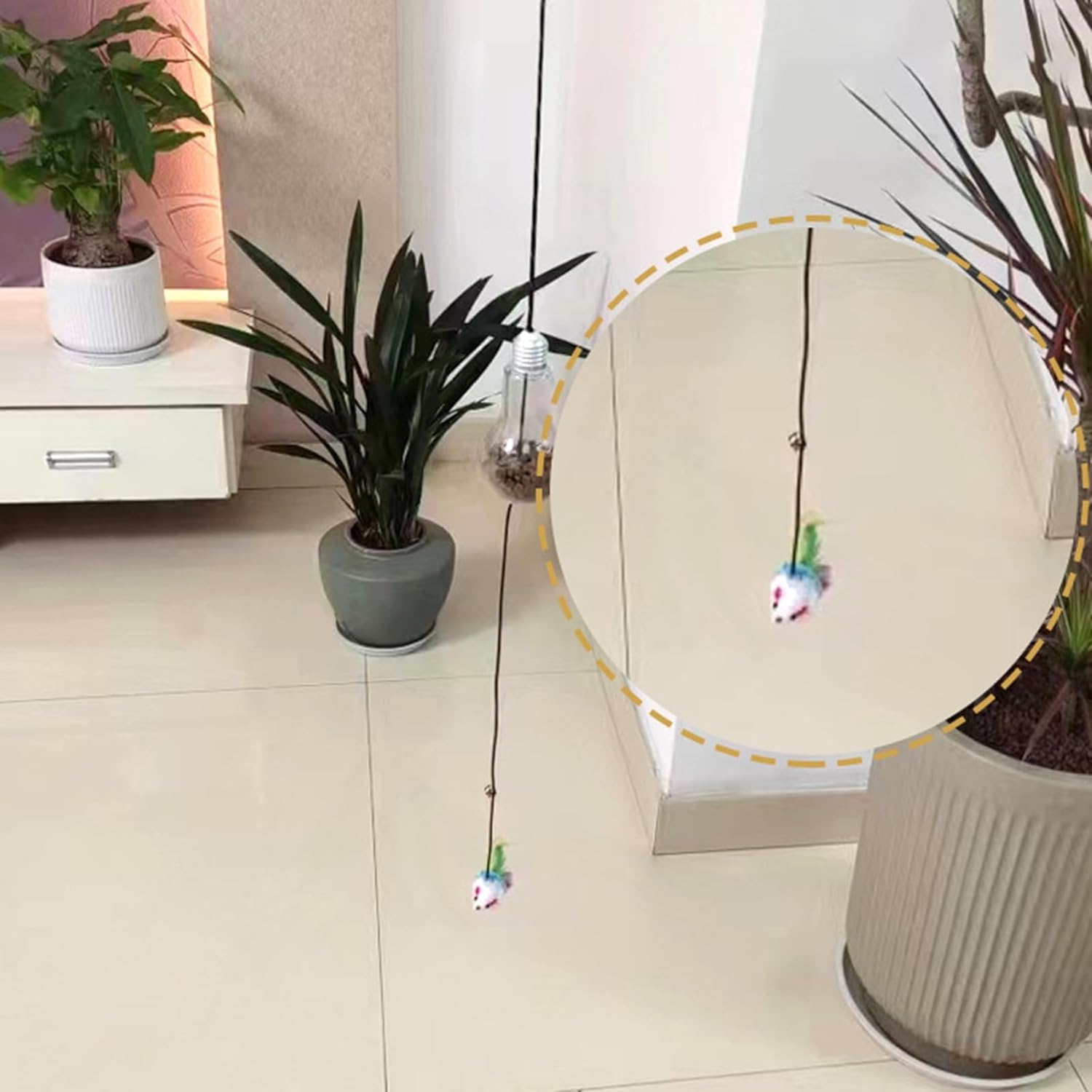 Cat Toys for Indoor Cats Toy Interactive Hanging Exercise Toy