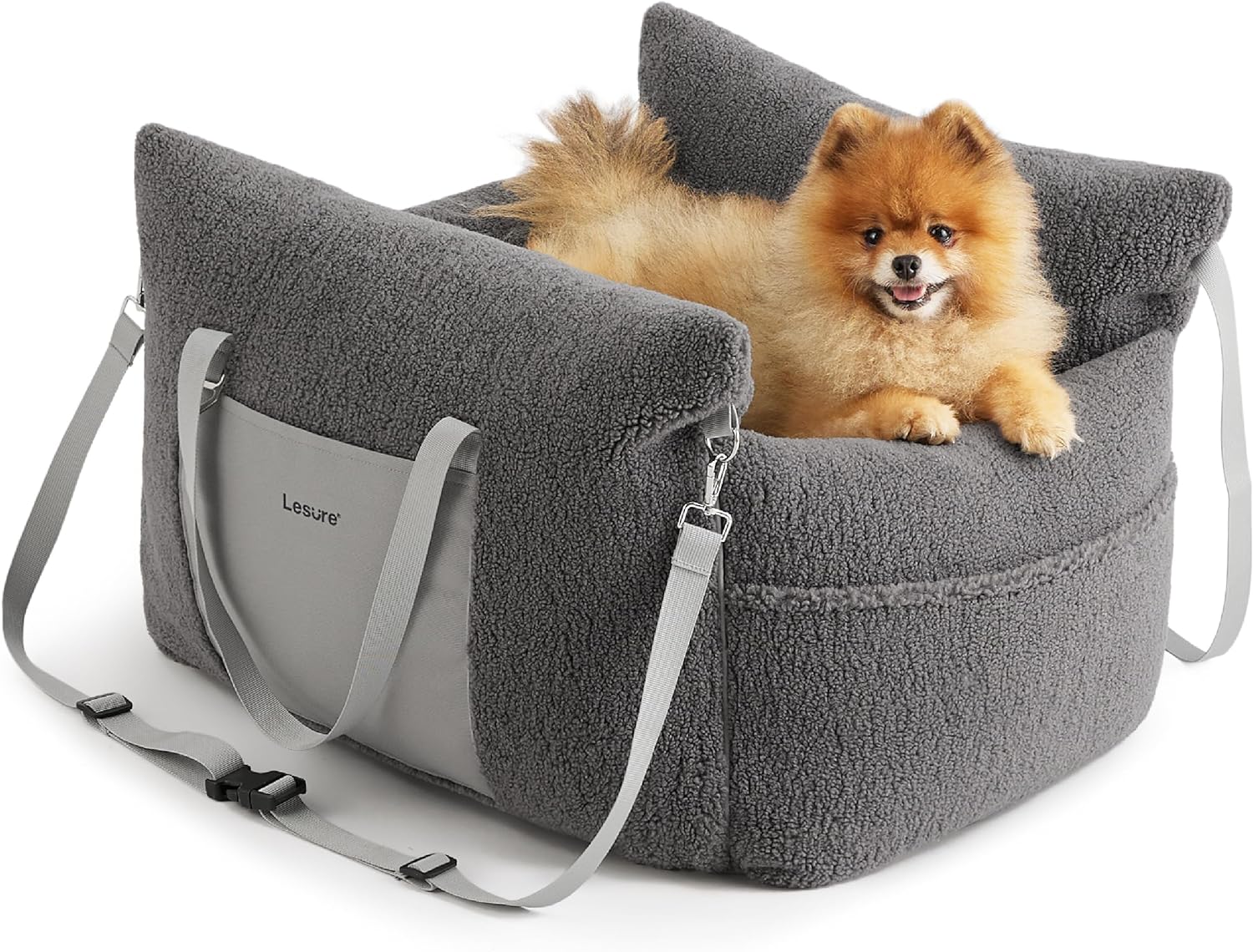 Lesure Small Dog Car Seat for Small Dogs
