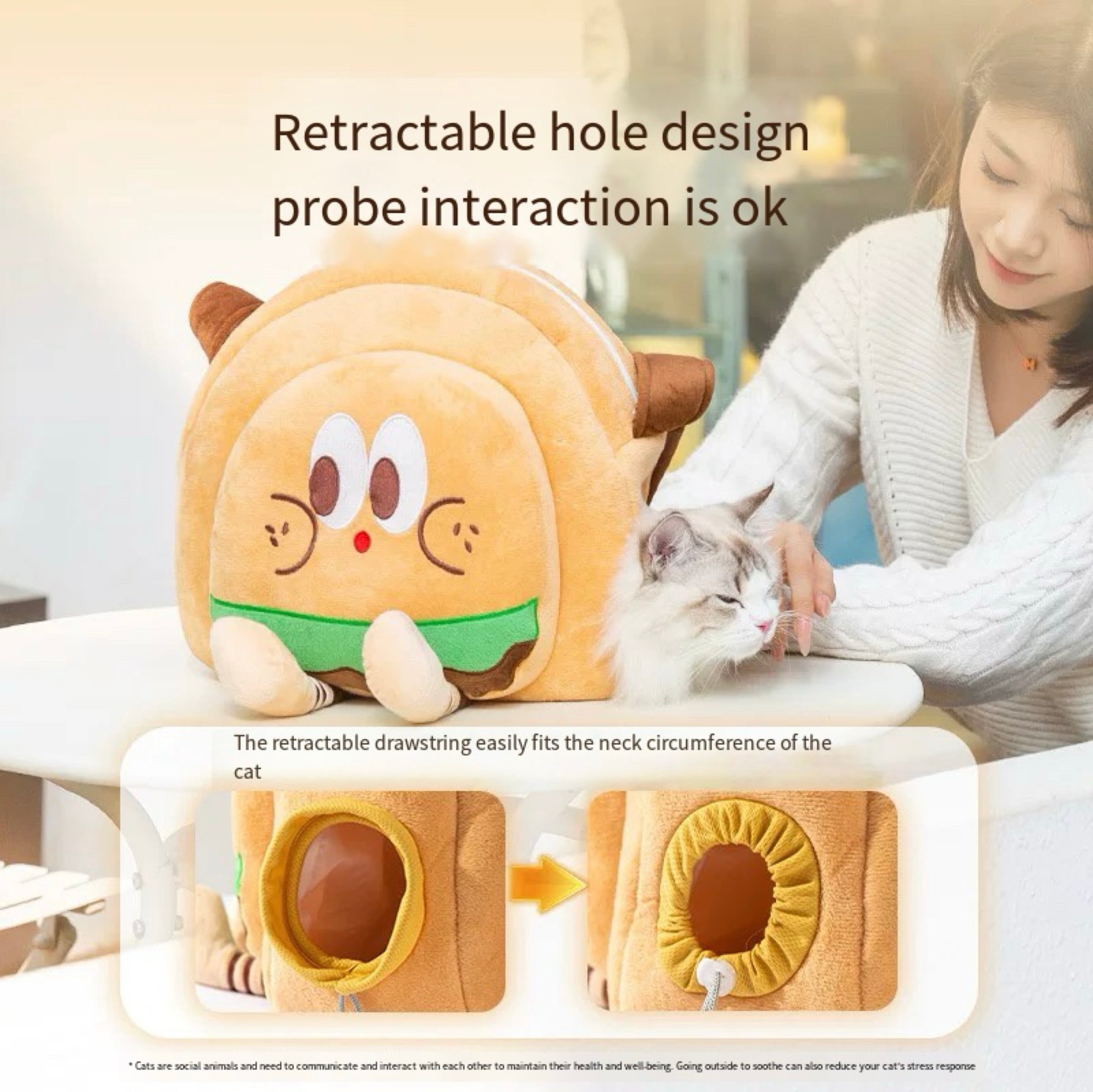 Pet Travel Bag Kit for Cat Dog Carrier & Travel