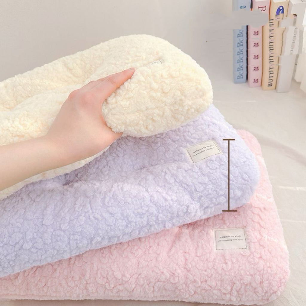 Washable Dog Bed Deluxe Plush Dog Crate Beds