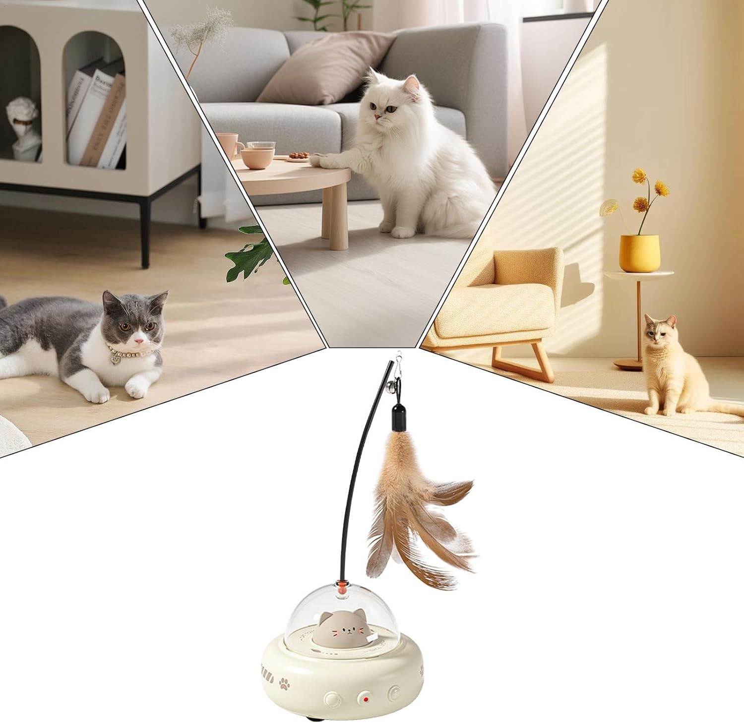 Rechargeable Electric Sensing Pet Toys for Chasing and Hunting