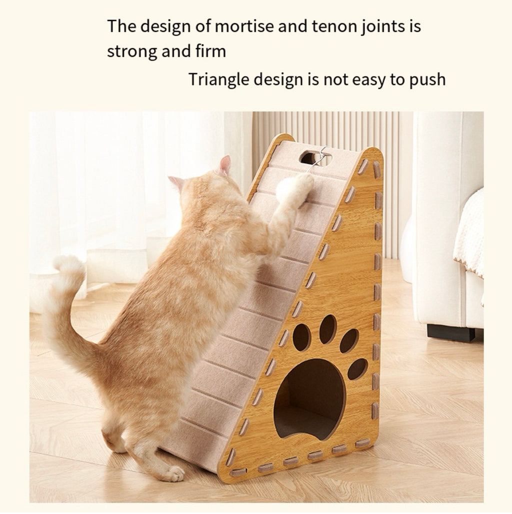 Cat Wall Shelf Prevent Damage To Furniture Scratching Post Cat Bed