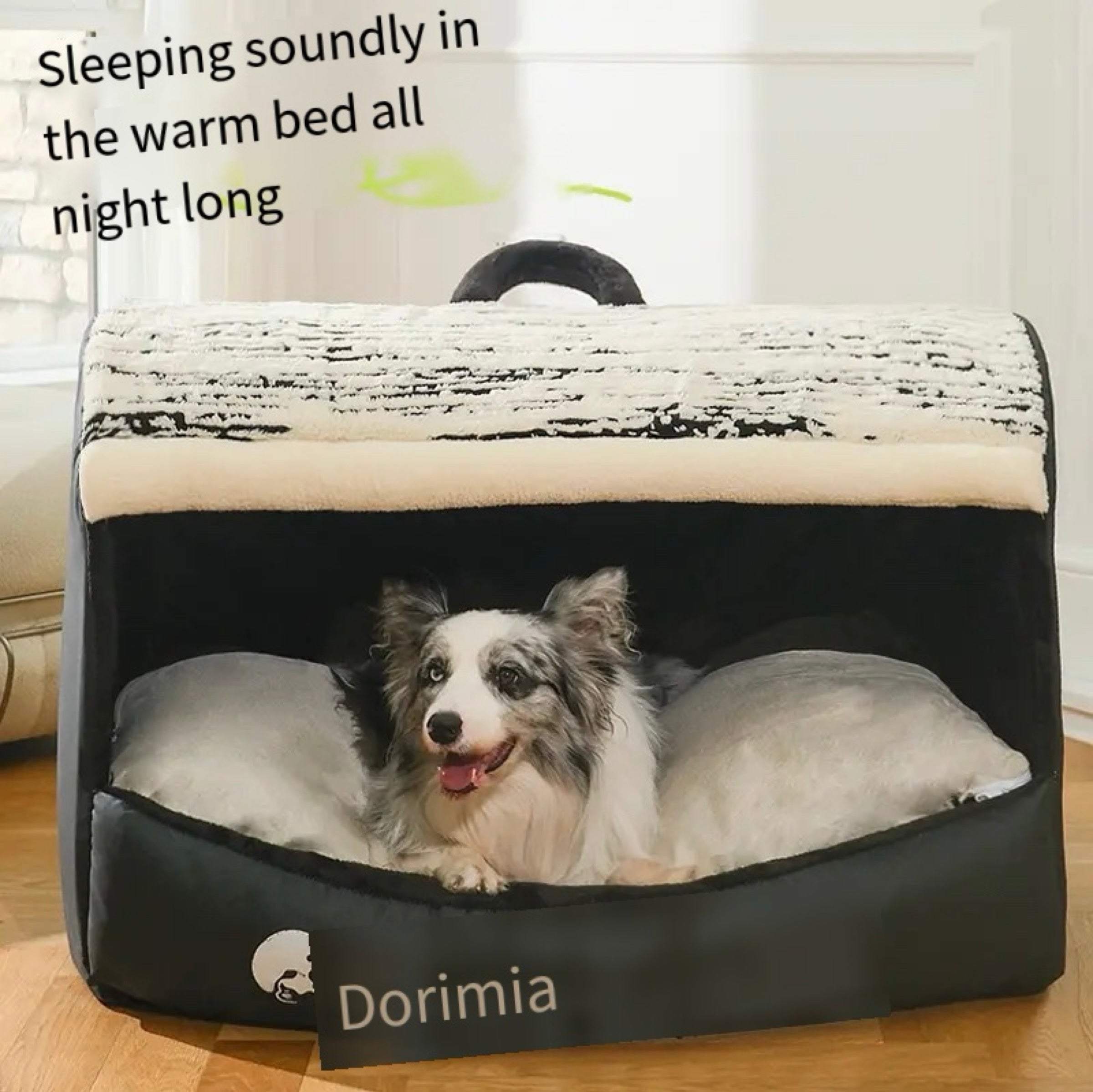Cozy Pet House,Foldable Warm Kennel Dog/Cat Bed