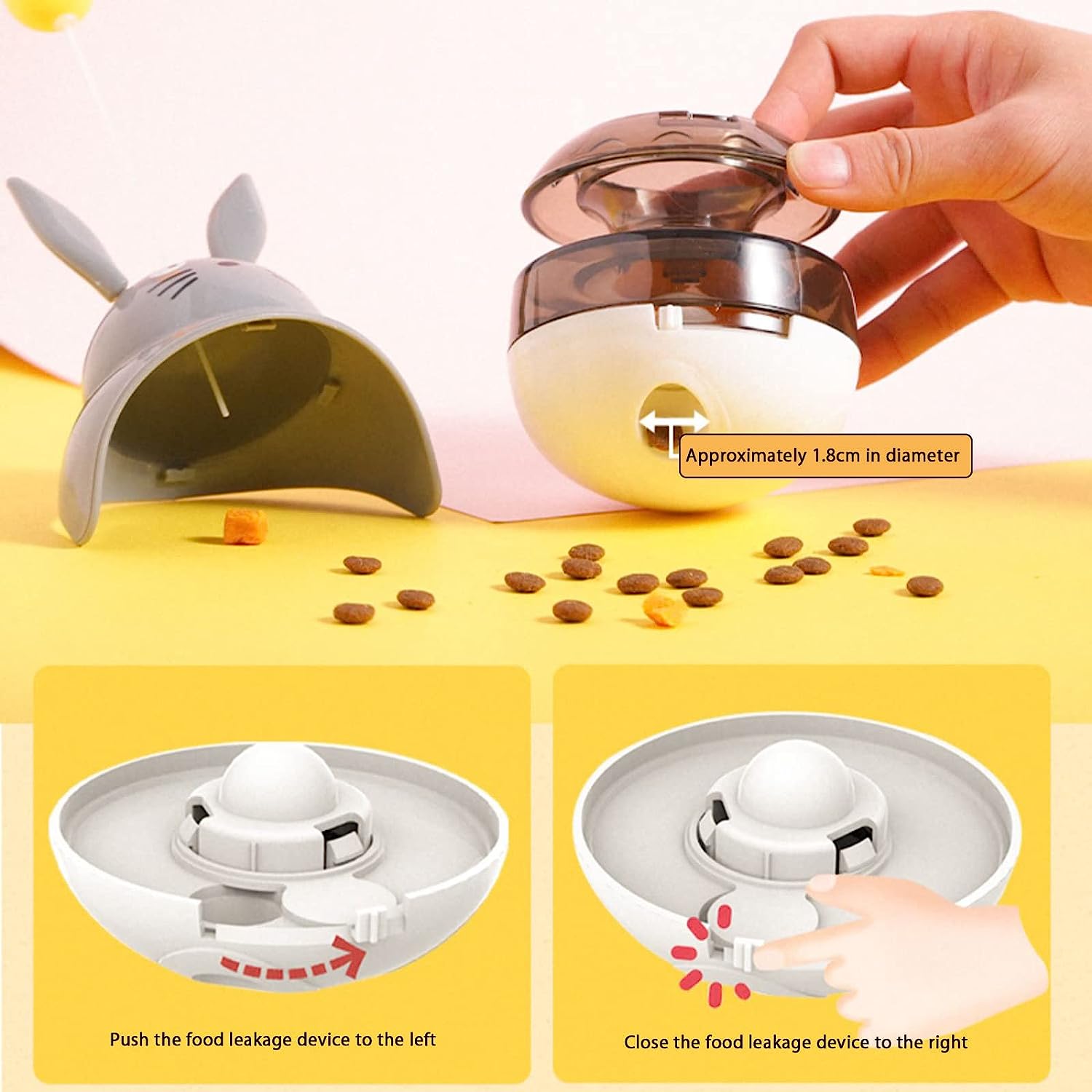 Cat Toy Tumbler - Interactive Toy
