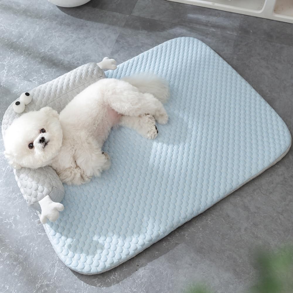 Pet Ice Silk Cooling Mat Summer Cat & Dog