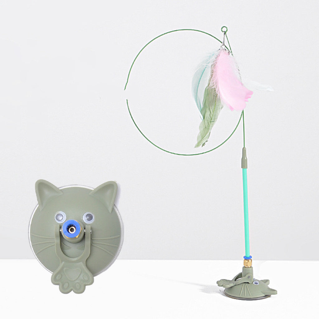 Interactive Cat Toys Natural Bird Feather