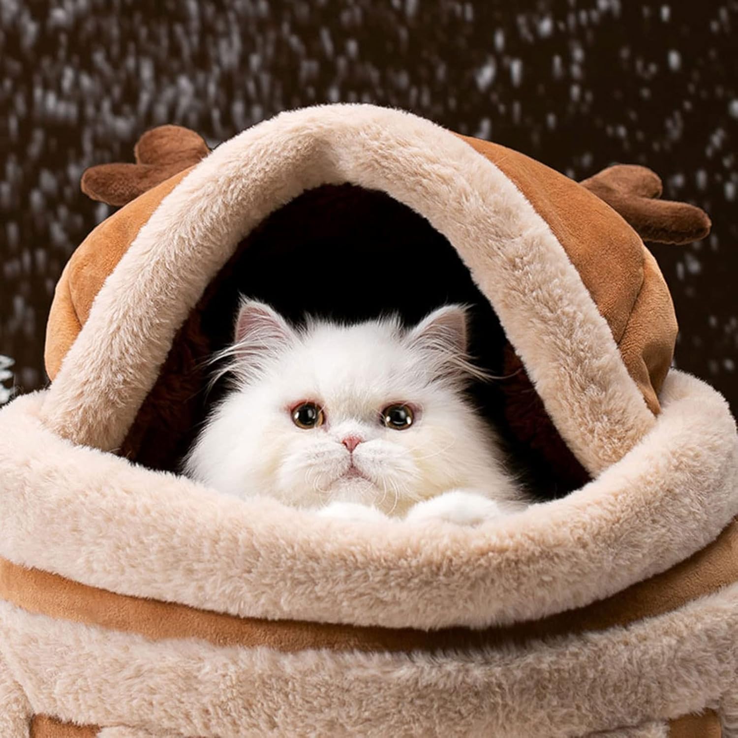 Dog Carrier Cage Winter Warm Cat Travel Bag Portable Carrier Backpack