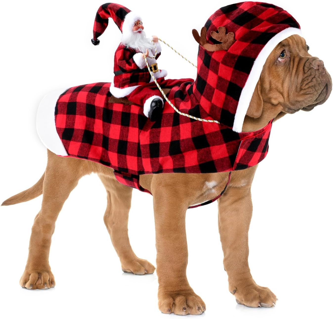 Santa Dog Costume Christmas Pet Clothes