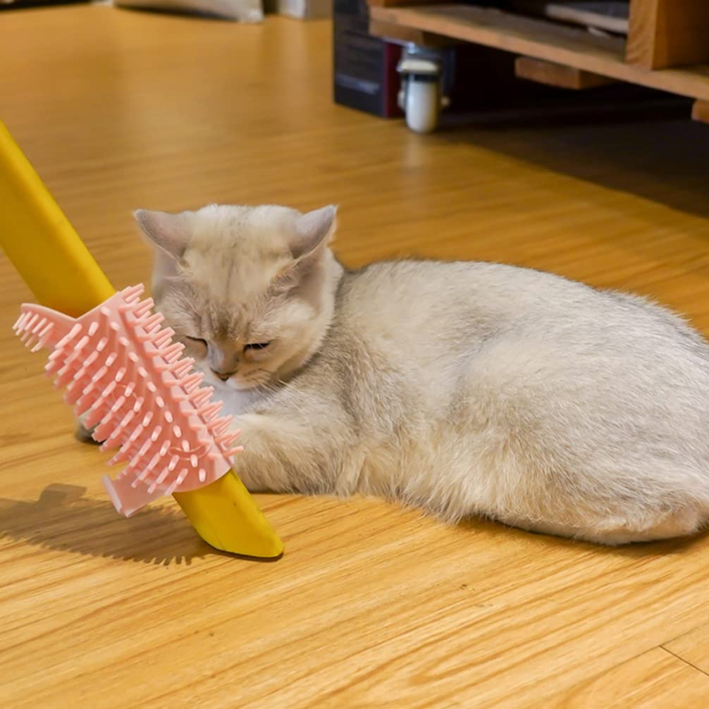 Cat Self Groomer Corner Scratcher