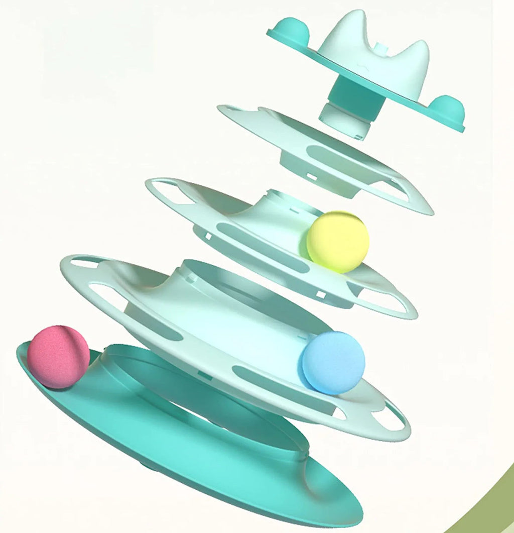 Cats Turntable Circle Track Toys