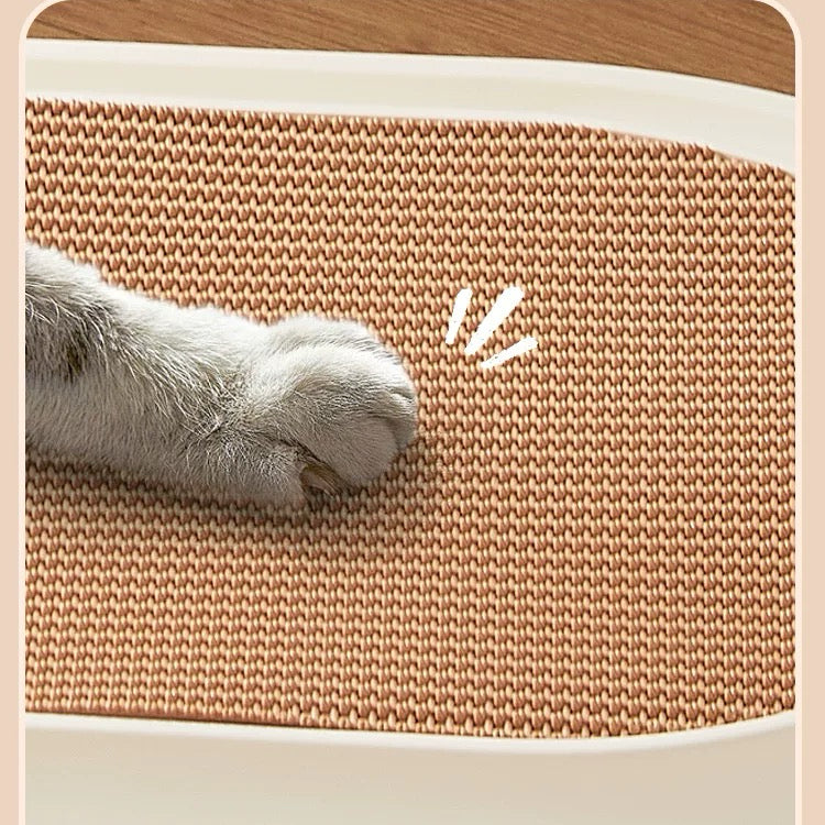 Scratch and Spin Cat Scratcher Pad with Interactive Spinning Balls for Active Play