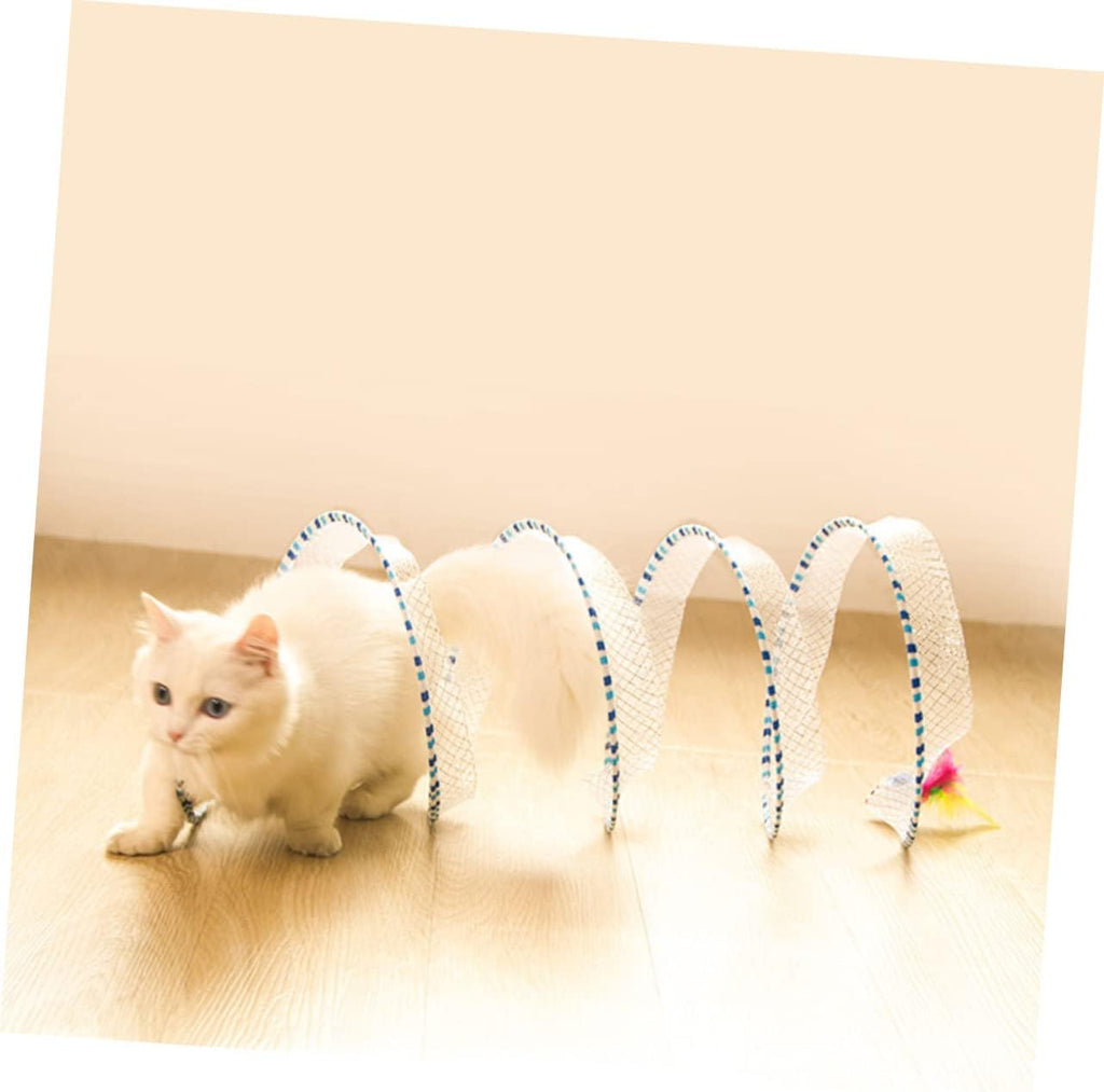 Folding Cat Tunnel Pet Toys