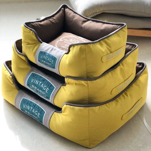 Washable Canvas Cat & Dog Nest