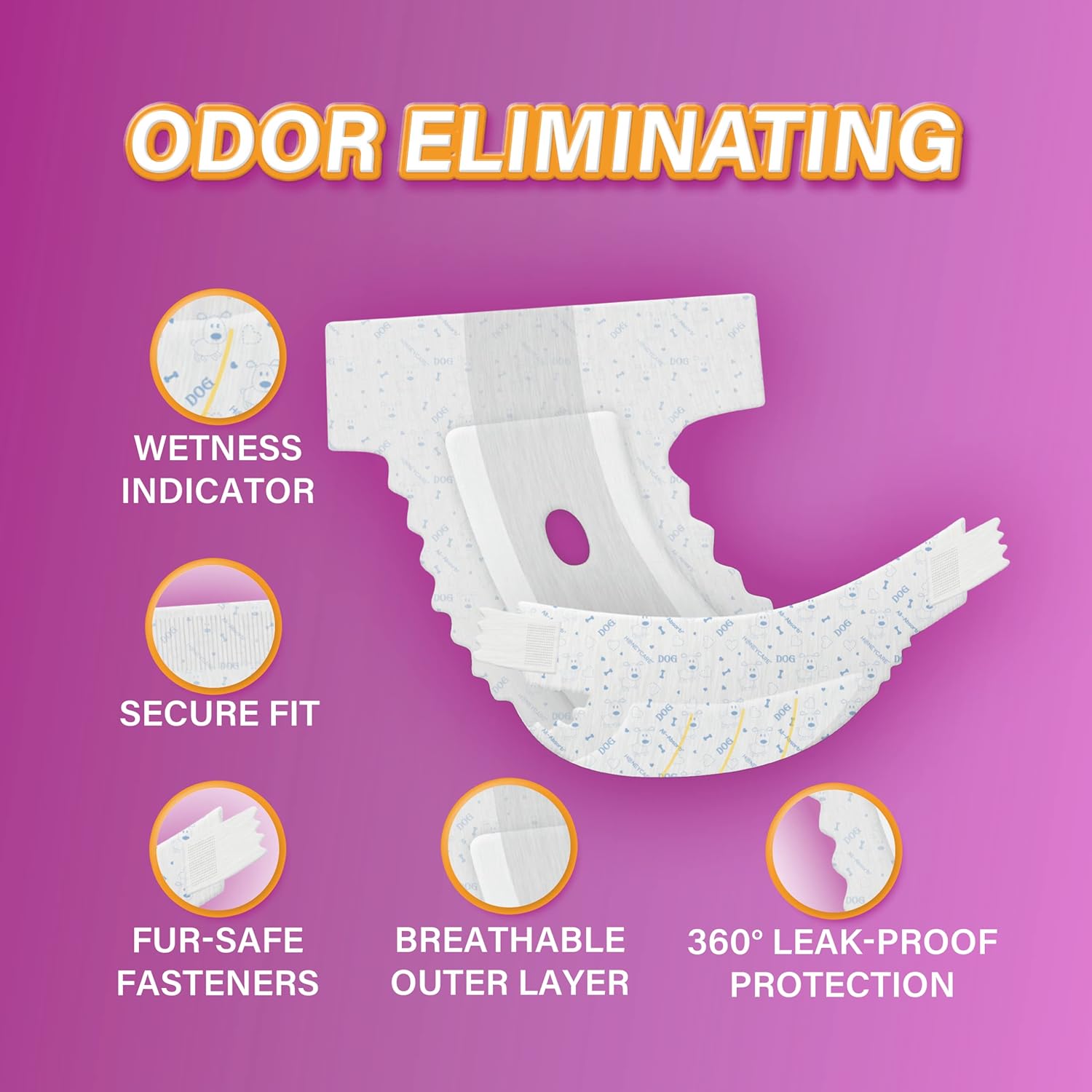 All-Absorb Disposable Dog Diapers