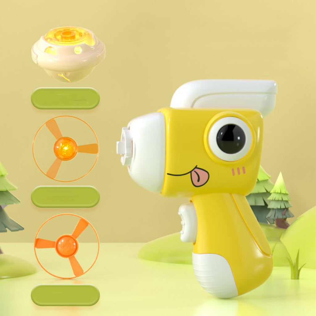 Flying Disc Launcher Toy For Cat