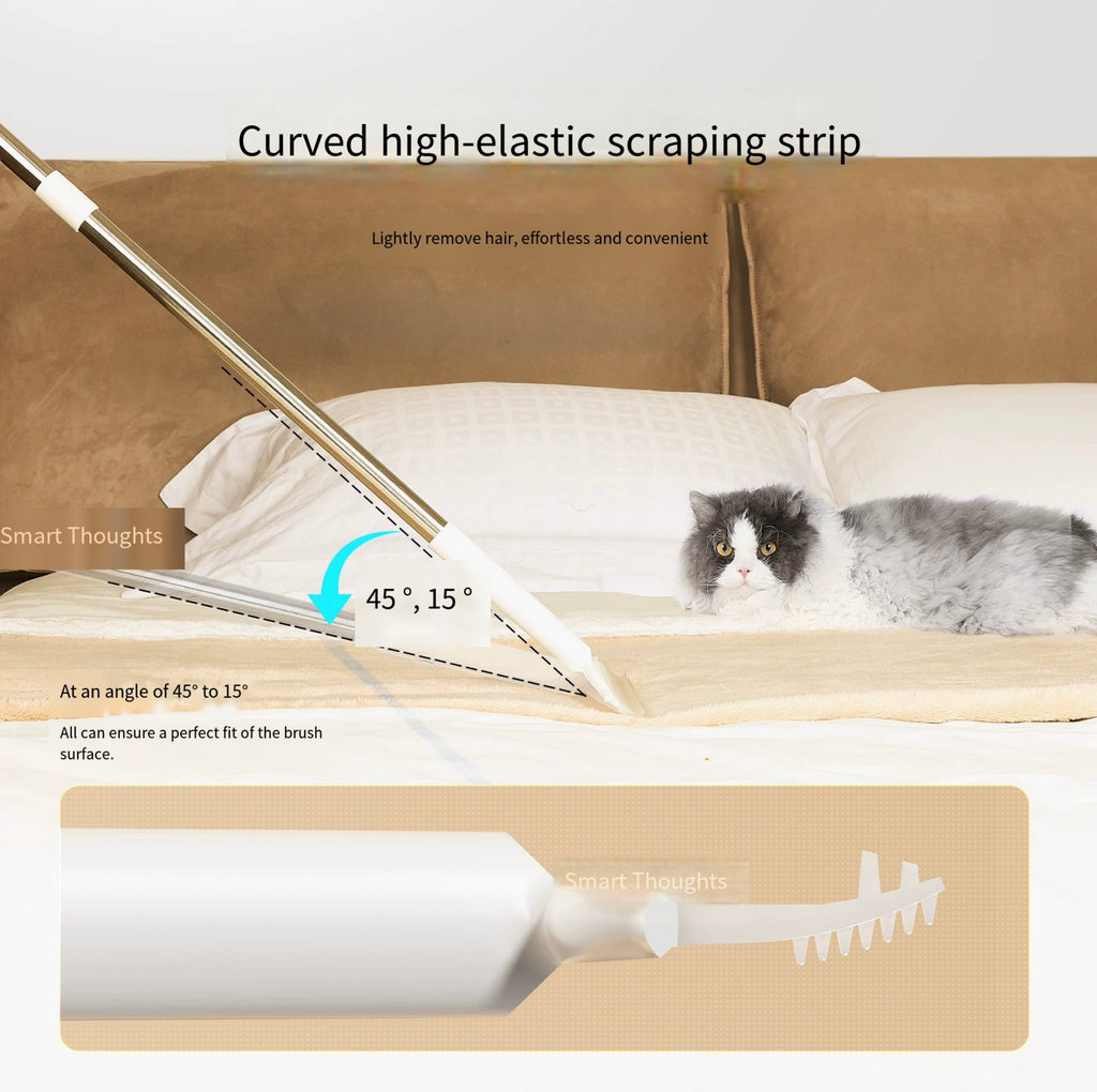 Adjustable Long Handle Silicone Floor Squeegee