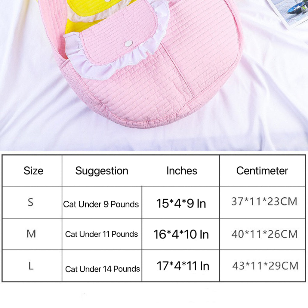 Pet Out Bag Sling Backpack Pet Backpack Travel Carry on Backpack