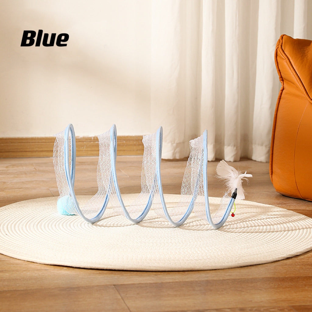 Folding Cat Tunnel Pet Toys