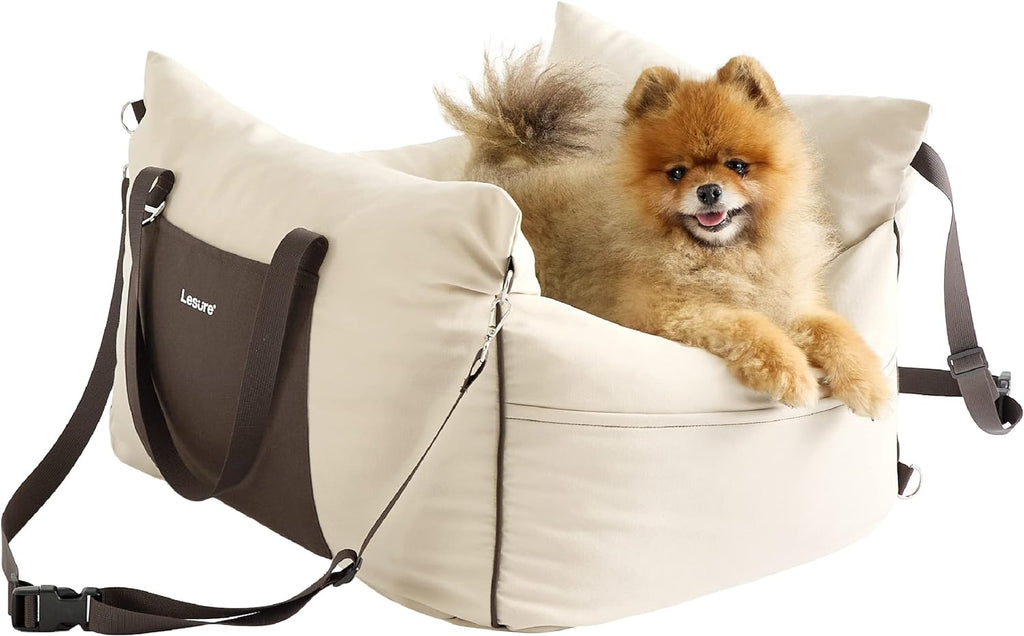 Lesure Small Dog Car Seat for Small Dogs
