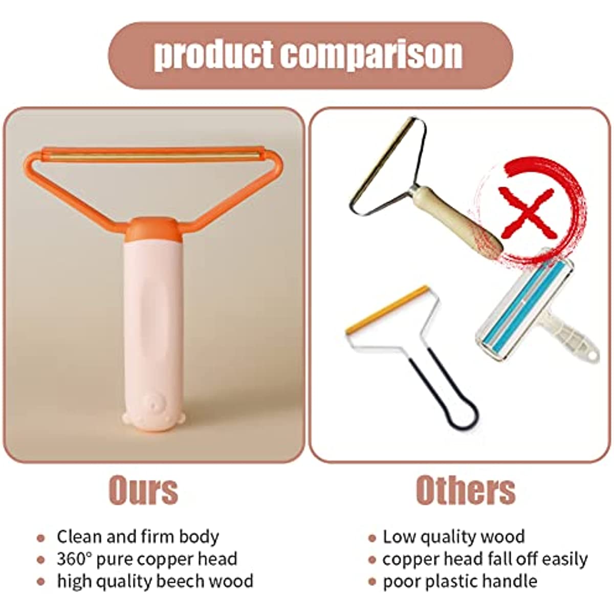 Decpak Couch Fur Remover Cat and Dog Hair