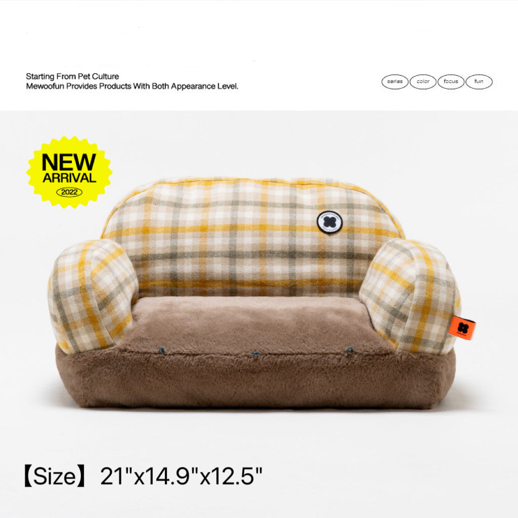 Pet Couch Bed,Sofa Washable Cat Beds for Medium Small Dogs & Cat