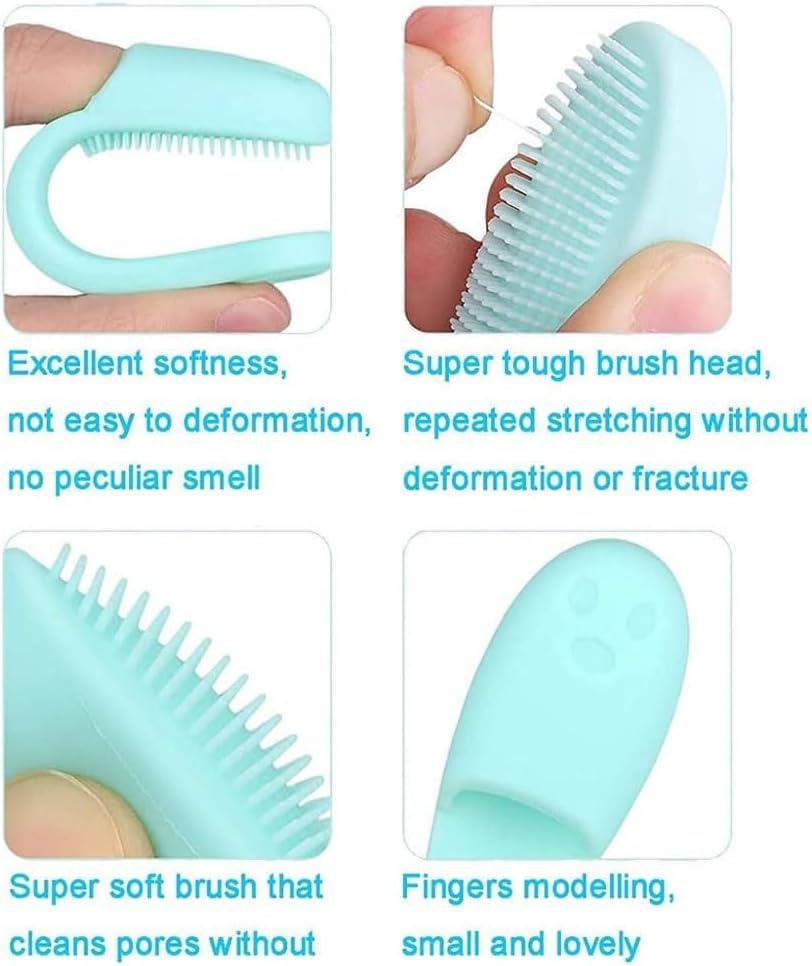 Silicone Cat Scrubber for Chin, Cat Chin Brush