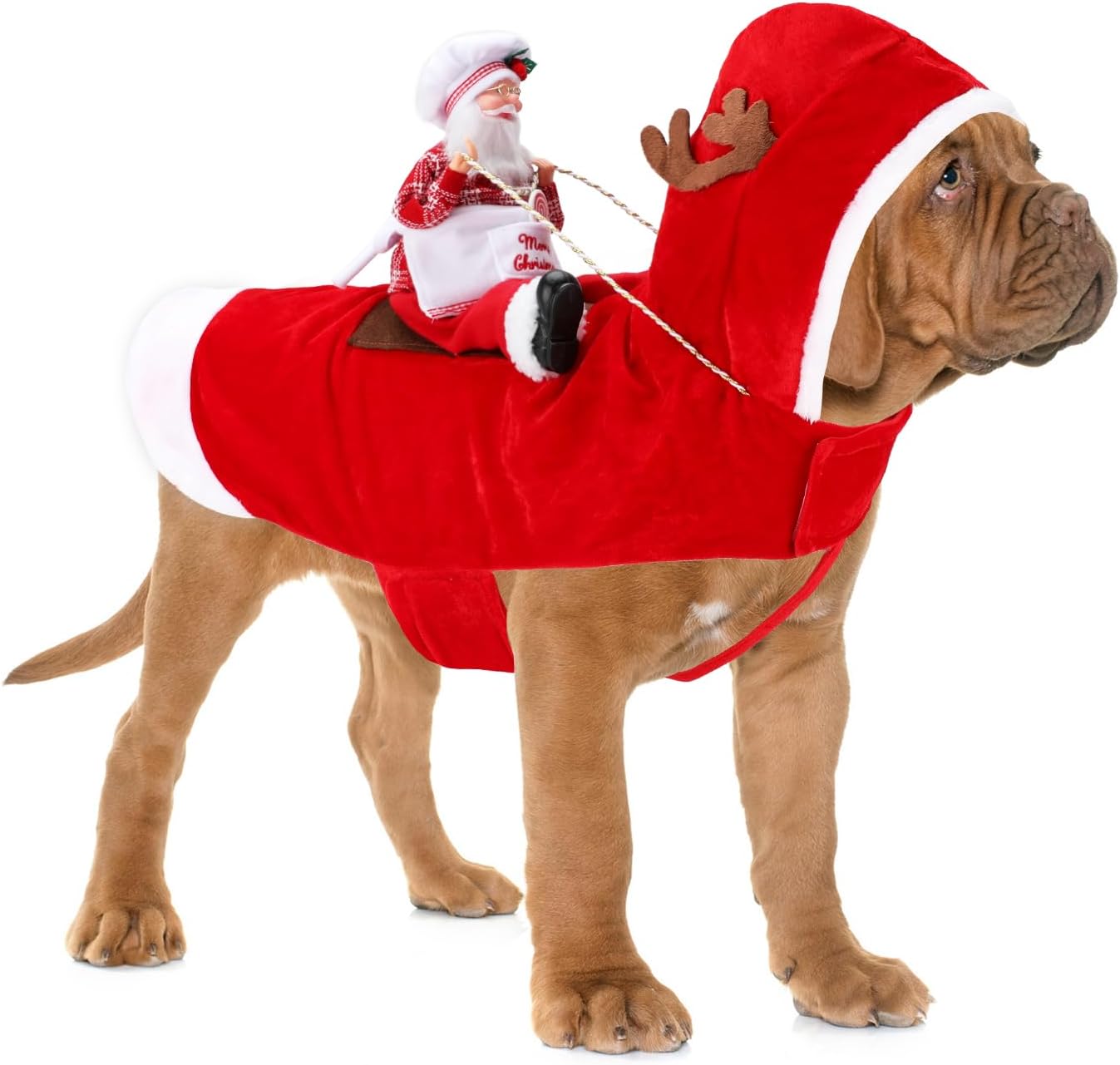 Santa Dog Costume Christmas Pet Clothes
