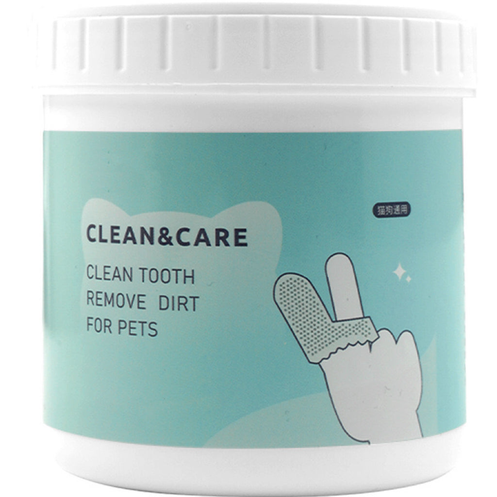 Finger Wipes  for Dogs & Cats Comfy Finger Design | 40 Count Pack