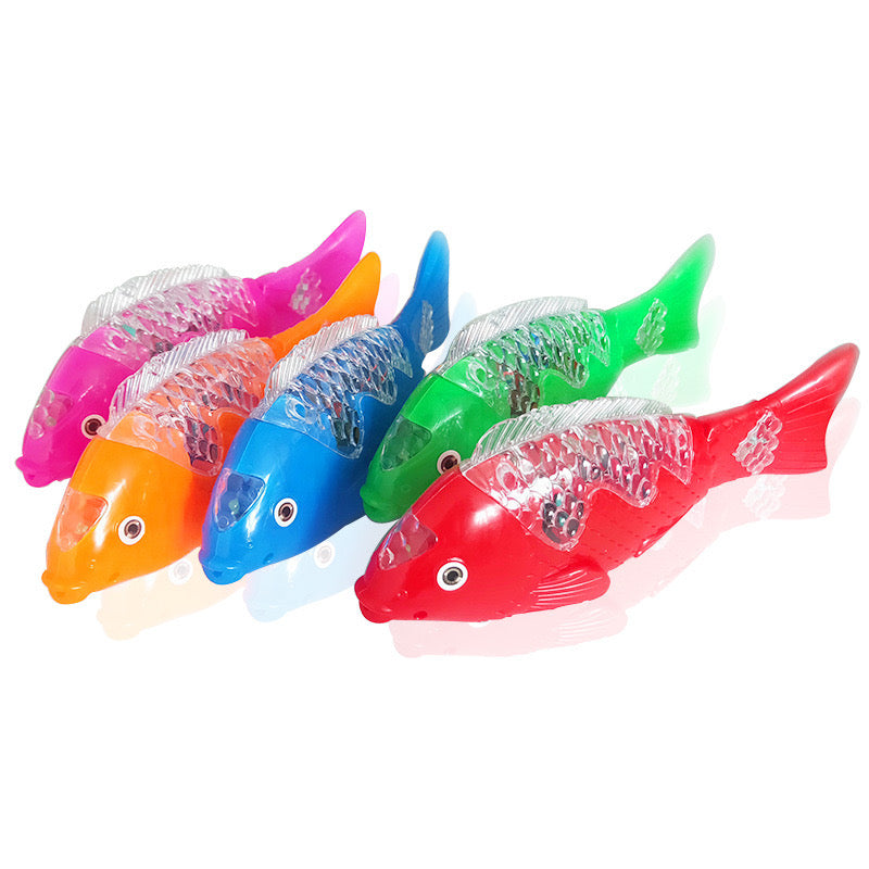 Interactive Flopping Moving Fish Toy